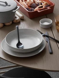 Handgemaakte kommen Nordic Vanilla, Ø 22 cm, 4 stuks