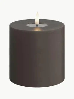 Handgemaakte LED kaars Real Flame, H 10 cm