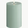 Handgemaakte LED kaars Real Flame, H 15 cm