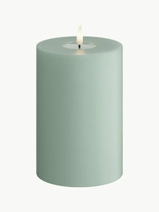 Handgemaakte LED kaars Real Flame, H 15 cm