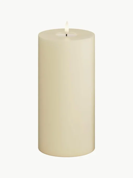 Handgemaakte LED kaars Real Flame, H 20 cm