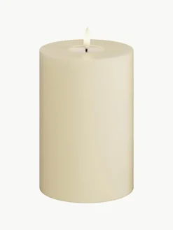 Handgemaakte LED kaars Real Flame, H 15 cm