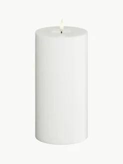 Handgemaakte LED kaars Real Flame, H 20 cm