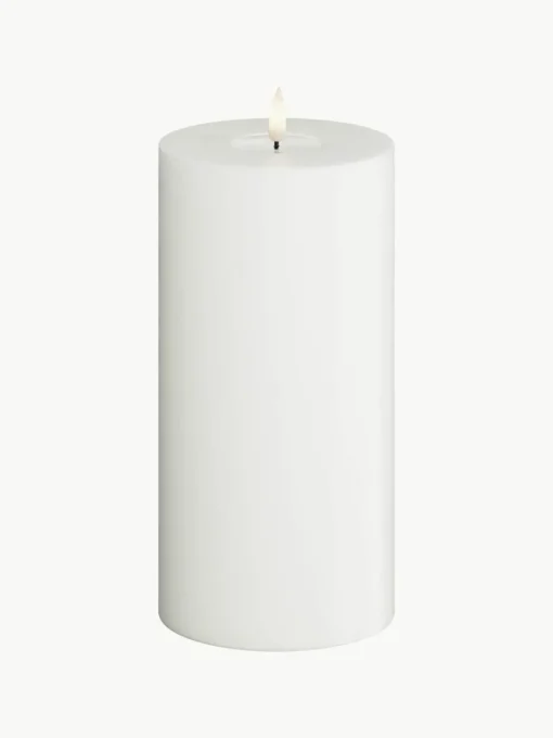 Handgemaakte LED kaars Real Flame, H 20 cm