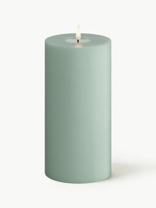 Handgemaakte LED kaars Real Flame, H 20 cm