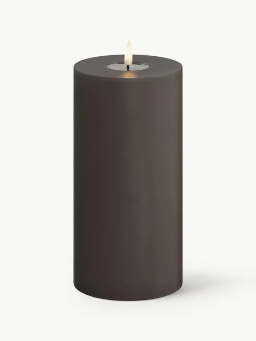 Handgemaakte LED kaars Real Flame, H 20 cm