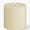 Handgemaakte LED kaars Real Flame, H 10 cm
