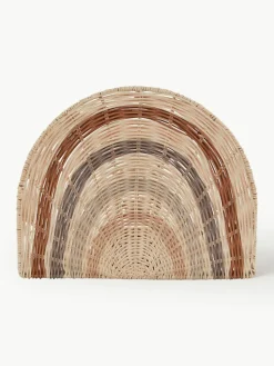 Handgemaakte LED lamp Rainbow van rotan met stekker