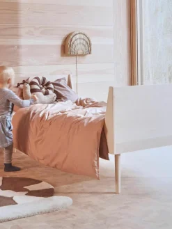 Handgemaakte LED lamp Rainbow van rotan met stekker