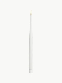 Handgemaakte LED steekkaarsen Real Flame, H 28 cm, 2 stuks