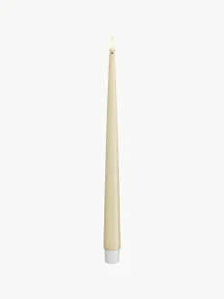 Handgemaakte LED steekkaarsen Real Flame, H 28 cm, 2 stuks