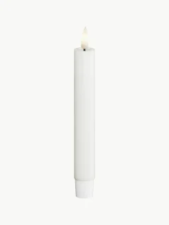 Handgemaakte LED steekkaarsen Real Flame, H 24 cm, 2 stuks