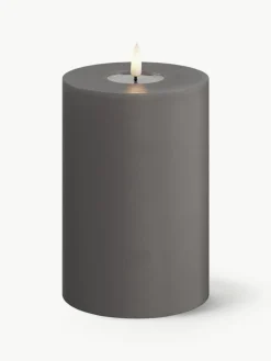 Handgemaakte LED-kaars Real Flame, H 15 cm