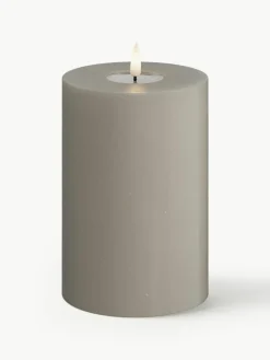 Handgemaakte LED-kaars Real Flame, H 15 cm