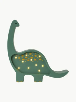 Handgemaakte LED-kinderlamp Diplodocus Mini met timerfunctie en afstandsbediening, dimbaar