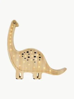 Handgemaakte LED-kinderlamp Diplodocus met timerfunctie en afstandsbediening, dimbaar