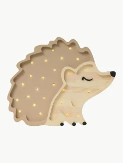 Handgemaakte LED-kinderlamp Hedgehog met timerfunctie en afstandsbediening, dimbaar