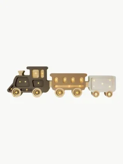 Handgemaakte LED-kinderlamp Train met timerfunctie en afstandsbediening, dimbaar
