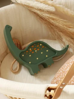 Handgemaakte LED-kinderlamp Diplodocus Mini met timerfunctie en afstandsbediening, dimbaar