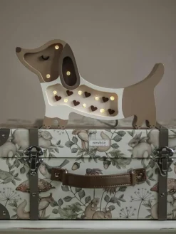 Handgemaakte LED-kinderlamp Puppy Mini met timerfunctie en afstandsbediening, dimbaar