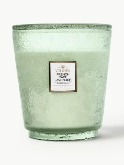 Handgemaakte 5-lonts geurkaars Japonica Collection (cade hout, verbena & lavendel)