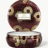 Handgemaakte 3-lonts geurkaars Japonica Collection (gojibessen, mango & tarocco sinaasappel)