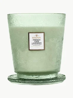 Handgemaakte 5-lonts geurkaars Japonica Collection (cade hout, verbena & lavendel)