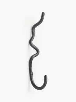 Handgemaakte messing wandhaak Curvature