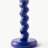 Handgemaakte metalen kandelaar Twister