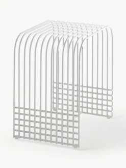 Handgemaakte metalen kruk Drop