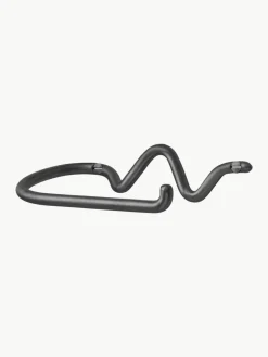 Handgemaakte metalen wandtoiletrolhouder Curvature