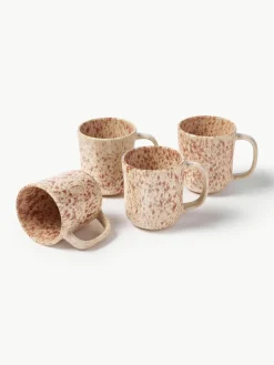 Handgemaakte mokken Bernardo, 4 stuks