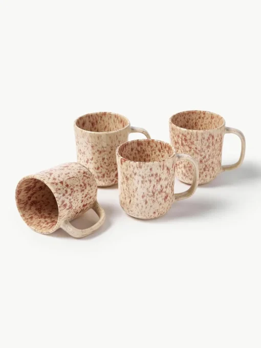 Handgemaakte mokken Bernardo, 4 stuks