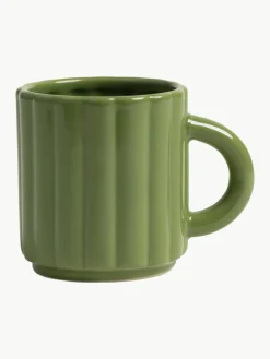 Handgemaakte mokken Tube, set van 6