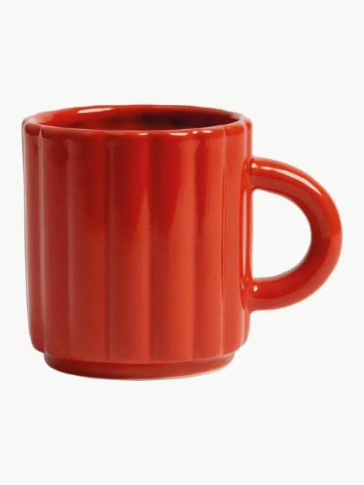 Handgemaakte mokken Tube, set van 6