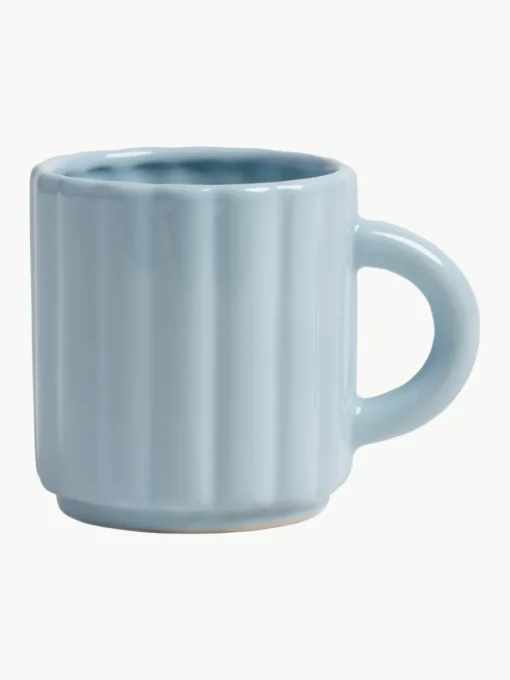 Handgemaakte mokken Tube, set van 6