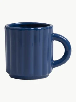 Handgemaakte mokken Tube, set van 6