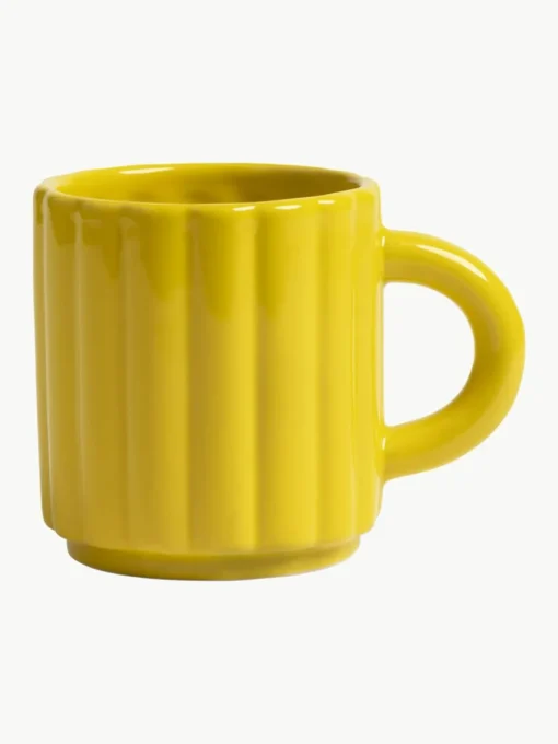 Handgemaakte mokken Tube, set van 6