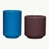 Handgemaakte multifunctionele containers Deux Pots, 2-delig