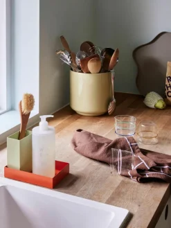 Handgemaakte multifunctionele containers Deux Pots, 2-delig
