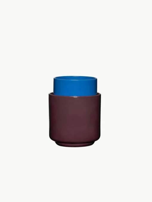 Handgemaakte multifunctionele containers Deux Pots, 2-delig