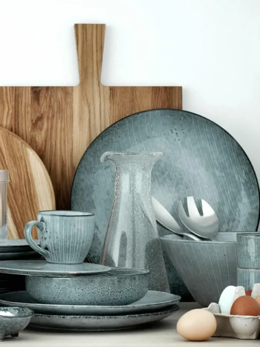 Handgemaakte onderborden Nordic Sea, 4 stuks