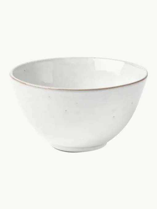 Handgemaakte ontbijtset Nordic Sand, 4 personen (12-delig)