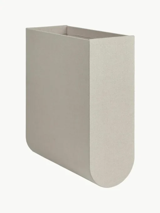 Handgemaakte opbergdoos Curved