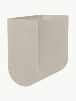 Handgemaakte opbergdoos Curved, B 20 cm