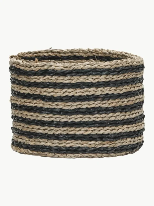 Handgemaakte opbergmanden Zola van zeegras, 2-delig