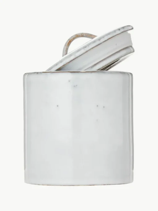 Handgemaakte opbergpot Nordic Sand