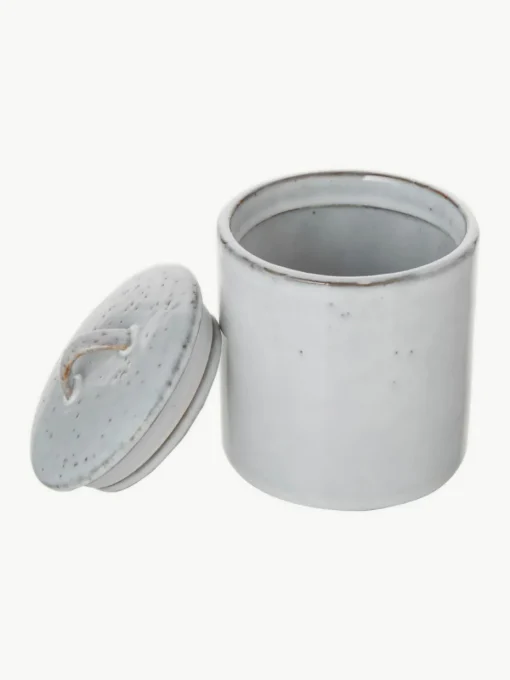 Handgemaakte opbergpot Nordic Sand