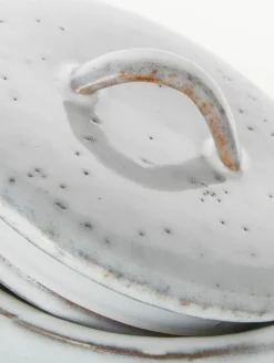 Handgemaakte opbergpot Nordic Sand