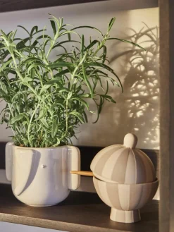 Handgemaakte opbergpot Toppu